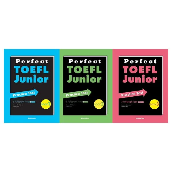  Perfect TOEFL Junior Practice Test Book 세트 1 2 3 